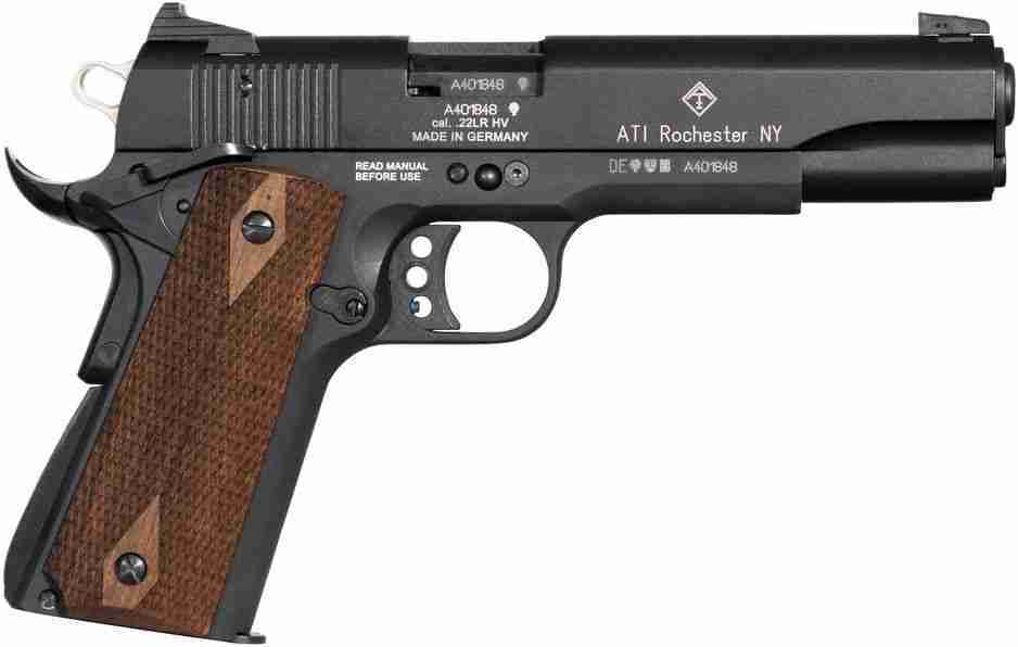 GERG2210M1911.jpg ATA GSG 1911 22LR 5B WOOD 10RD - Image 1
