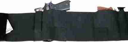 BULLDOG BELLY WRAP HOLSTER BLK