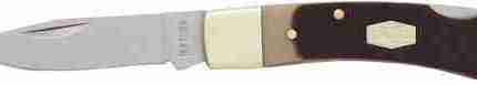 OLD TIMER KNIFE BEAR HEAD - 1-BLADE LOCKBACK 2.2" S/S DEL