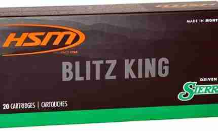 HSM 220 SWIFT 55GR BLITZ KING - 20RD 25BX/CS