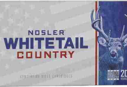 NOSLER WHITETAIL 30-30 WIN - 150GR RN 20RD 10BX/CS