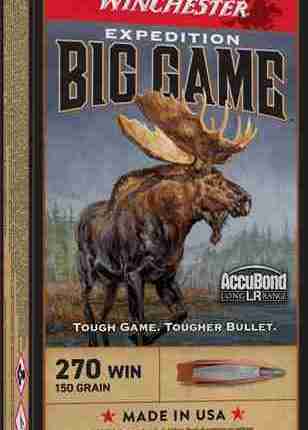 WINCHESTER EXPEDITION 270 WIN - 150GR ACCUBOND LR 20RD 10BX/CS