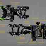 TROPHY RIDGE BOW SIGHT FIX 5 - 5-PIN .019 RH BLACK