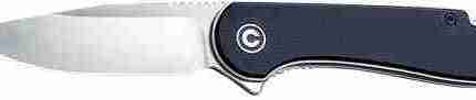 CIVIVI KNIFE ELEMENTUM 2.96" - BLACK G10/SATIN D2 LINER LOCK