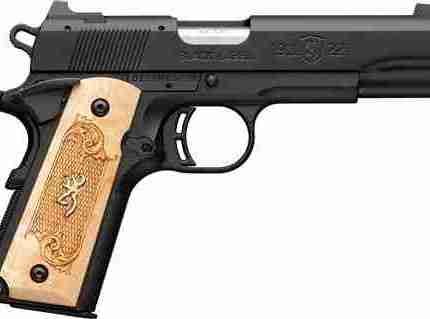 BROWNING 1911-22 22LR FS - MEDALLION 4.25" BLACK/MAPLE