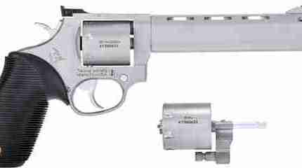 TAURUS 692 38/357/9MM 6.5" ADJ - 7-SHOT PORTED SS RIBBER
