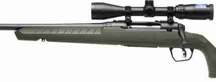 SAVAGE AXIS 2 XP 6.5CM 20" LH - COMPACT W/3-9X40 MATTE/GREEN