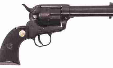CIMARRON PLINKERTON 22LR - FS 4.75" MATTE BLACK PLASTIC