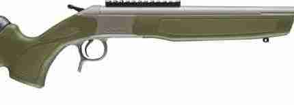 CVA SCOUT TD V3 350 LEGEND 20" - STAINLESS/OD GREEN SYNTHETIC<