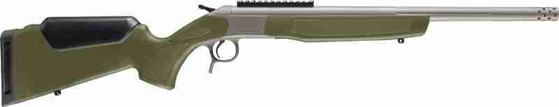 GCR4441SGZ.jpg CVA SCOUT TD V3 400 LEGEND 20" - STAINLESS/OD GREEN SYNTHETIC< - Image 1