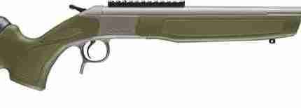 CVA SCOUT TD V3 450BM 22" - STAINLESS/OD GREEN SYNTHETIC<