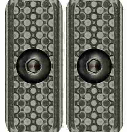 MI LEVER STOCK G10 M-LOK PANEL - GREY/BLACK 2-PACK