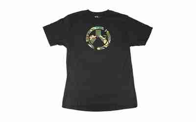 MAGPUL WOODLND CAM ICON TSHRT BLK M