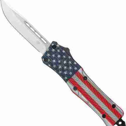 COBRATEC MEDIUM CTK1 OTF - AMERICAN FLAG 3" DROP POINT