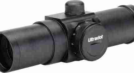 ULTRADOT RED DOT SIGHT 30MM - 4 MOA DOT BLACK
