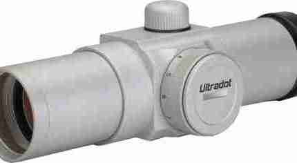 ULTRADOT RED DOT SIGHT 30MM - 4 MOA DOT SILVER