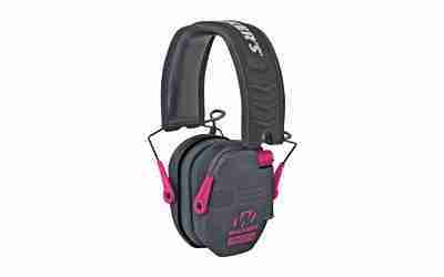 WALKER'S RAZOR SLM ELEC MUFF BLK/PNK