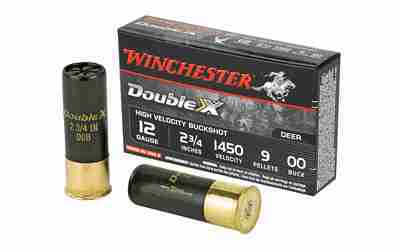 WIN DBL X HV 12GA 2.75" 00BK 9P 5/