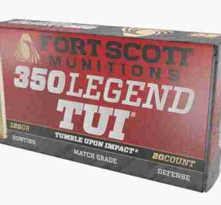 Fort Scott Munitions 350 Legend Rifle Ammo - 125gr | 20rd Box