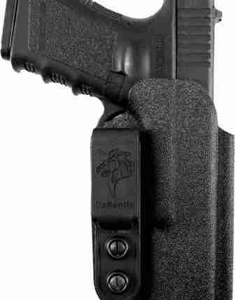 DESANTIS SLIM TUCK HOLSTER IWB - KYDEX AMBI HK VP9/40 BLACK