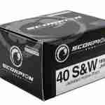 SCORPION 40 S&W - 180GR JHP 20RD 10BX/CS