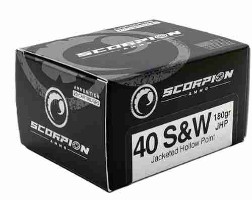 A40180JHPS20.jpg SCORPION 40 S&W - 180GR JHP 20RD 10BX/CS - Image 1