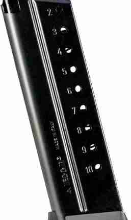 IVER JOHNSON MAGAZINE 1911 - 9MM 10RD BLACK FITS GOVT