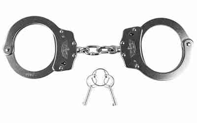 CBG UZI HANDCUFF CHAIN SILVER
