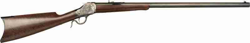 GCA880.jpg CIMARRON 1885 HIGH WALL 45-70 - 30" OCTAGONAL CC/BLUED WALNUT - Image 1
