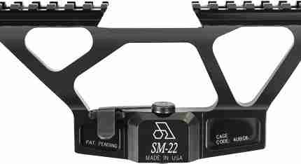 ARSENAL SCOPE MOUNT SAM7K - 5.8" PICATINNY RAIL BLACK
