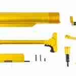 XTS AR15 ANODIZED PARTS KIT GOLD